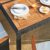 Deuba Poly Rattan Sitzgruppe 8 Stühle Fuß- & Rückenlehne Verstellbar 7cm Auflagen Tisch 190x90cm Akazie Holz Gartenmöbel - 7