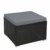 ESTEXO Rattan Lounge Sitzgruppe Polyrattan Gartenmöbel Set Couch 3-Sitzer Rattanmöbel Sofa Set Essgruppe Gartenset Balkon-Set (Schwarz) - 7