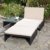 Melko vielseitiges Gartenmöbel-Set – Sonnenliege, Sitzbank oder Zwei Stühle mit Rückenlehne, mit Tisch aus Polyrattan, Gartenliege robust und wetterfest, Schwarz - 4