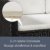 Polyrattan Lounge Punta Cana L schwarz – Gartenlounge Set für 4-5 Personen – Gartenmöbel-Set mit Sessel, Sofa, Tisch & Hocker - Sitzbezüge in Creme - 7