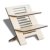 Standsome Double Crafted – Höhenverstellbarer Schreibtischaufsatz mit zwei Ebenen, ergonomisches Stehpult, nachhaltiger Sitz Steh Arbeitsplatz aus Holz - 2