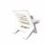 Standsome Slim White – Höhenverstellbarer Schreibtischaufsatz, ergonomisches Stehpult, nachhaltiger Sitz Steh Arbeitsplatz, Laptopständer aus Holz weiß - 3