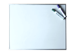 whiteboard mit whiteboard markern