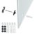 Amazon Basics - Trocken abwischbares Whiteboard aus Glas, Weiß, magnetisch, 1,82 x 1,21 m - 6