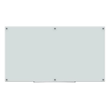 Amazon Basics - Trocken abwischbares Whiteboard aus Glas, Weiß, magnetisch, 1,82 x 1,21 m - 9