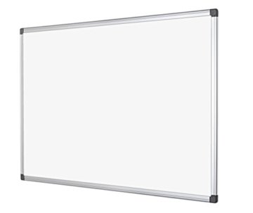 Bi-Office Magnetische Maya Whiteboard, Aluminiumrahmen, 240x120cm - 1