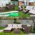 bigzzia Polyrattan Gartenmöbel Lounge Set, aus Polyrattan, handgeflochten, Gartensofa, Gartenmöbel Set mit Ecksofa, Tisch Kissen Gartenlounge für 5 Personen Garten - 6