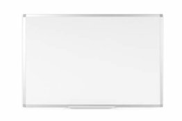 BoardsPlus - Magnetisches Whiteboard - 120 x 90 cm - Magnettafel mit Lackierte Stahloberfläche, Magnetwand mit Alurahmen Und Stifteablage, BPM05754040 - 1