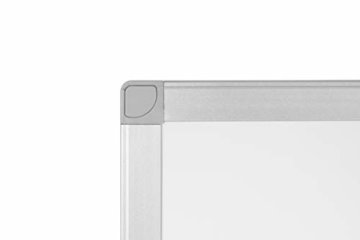 BoardsPlus - Magnetisches Whiteboard - 120 x 90 cm - Magnettafel mit Lackierte Stahloberfläche, Magnetwand mit Alurahmen Und Stifteablage, BPM05754040 - 4