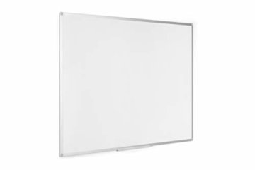 BoardsPlus - Magnetisches Whiteboard - 120 x 90 cm - Magnettafel mit Lackierte Stahloberfläche, Magnetwand mit Alurahmen Und Stifteablage, BPM05754040 - 7