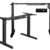 Exeta ergoEASY Elektrisch höhenverstellbarer Schreibtisch (Vers. 2021), 2-Fach-Teleskop,Memory-Funkt. und Softstart/-Stopp, elektrisch höhenverstellbares Tischgestell (Black) - 5