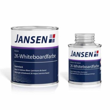 Jansen Aqua 2K Whiteboardfarbe - 1