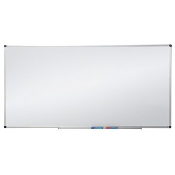 MOB Präsentationsboard - Whiteboard - Magnettafel - Magnetboard lackiert, emailliert oder Glas - magnetisch & beschreibbar - Schreibtafel Magnetwand Wandtafel (Whiteboard emailliert, 180 x 120 cm) - 3