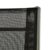 Nexos Bistroset Balkonset – Gartengarnitur Sitzgarnitur aus Glastisch & Stapelstuhl – Stahlgestell Kunststoff Glasplatte – robust stapelbar – schwarz grau - 7