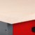 Ondis24 Werkbank rot Werktisch TÜV geprüft mit 4 Schubladen 60 x 60 cm Arbeitshöhe 85 cm - 6
