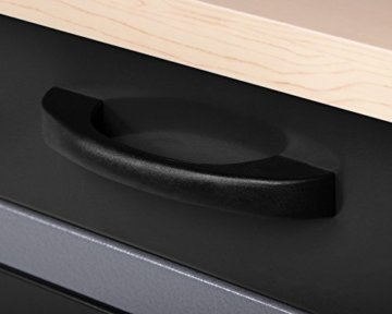 Ondis24 Werkbank Werktisch 120cm, Montagewerkbank 2 kugelgelagerte Schubladen & 2 abschließbare Türen, 32mm Holzarbeitsplatte, TÜV geprüft, Werkstatteinrichtung - 4