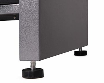Ondis24 Werkbank Werktisch 120cm, Montagewerkbank 2 kugelgelagerte Schubladen & 2 abschließbare Türen, 32mm Holzarbeitsplatte, TÜV geprüft, Werkstatteinrichtung - 6