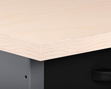 Ondis24 Werkbank Werktisch 120cm, Montagewerkbank 2 kugelgelagerte Schubladen & 2 abschließbare Türen, 32mm Holzarbeitsplatte, TÜV geprüft, Werkstatteinrichtung - 7