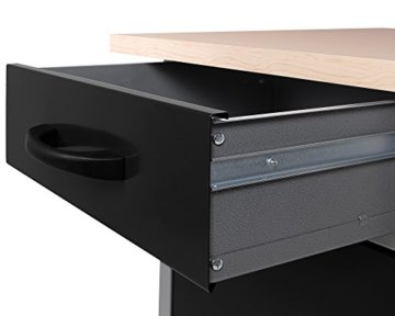 Ondis24 Werkstatteinrichtung 160cm, Werkstatt - Werkbank, Hängeschrank, Euro - Lochwand mit Haken - 4