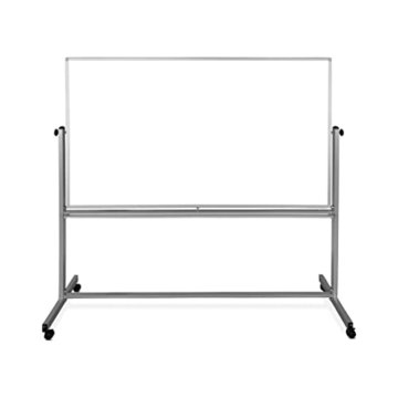 Stand Up Desk Store Beidseitig mobiles Magnet-Whiteboard (180cm x 100cm) - 2