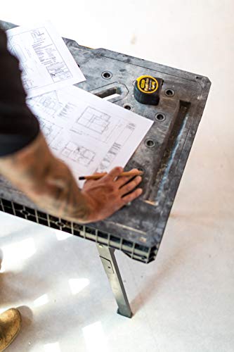 Stanley FatMax klappbare Werkbank (bis 455kg belastbar, mit Metallbeinen für höchste Stabilität, große Arbeitsfläche, mit praktischem Tragegriff, für schnellen Aufbau) FMST1-75672 - 14