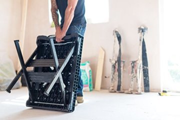 Stanley FatMax klappbare Werkbank (bis 455kg belastbar, mit Metallbeinen für höchste Stabilität, große Arbeitsfläche, mit praktischem Tragegriff, für schnellen Aufbau) FMST1-75672 - 5