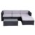 SVITA California Poly-Rattan Lounge Gartenset Sofa-Set Garnitur Gartenmöbel Couch-Set - 8