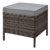 SVITA Monroe Garten-Lounge Set Polyrattan Lounge-Möbel Sitzgruppe Garten Braun - 6