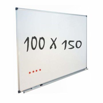 Vivol Eco Magnetic Whiteboard 100x150 | Aluminium Rahmen | Magnettafel Whiteboardwand Magnetwand | Stiftablage | 14 Größen | Magnetisch und Beschreibbar - 1