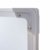 Whiteboard HWC-C85, Magnettafel Memoboard Pinnwand, mobil rollbar inkl. Zubehör - 150x100cm - 6