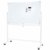 Whiteboard HWC-C85, Magnettafel Memoboard Pinnwand, mobil rollbar inkl. Zubehör - 150x100cm - 1