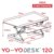 Yo-Yo DESK 120 (Schwarz) | Stehschreibtisch Erweiterung - TÜV Rheinland geprüft - Bürotisch höhenverstellbar (120 cm breit) Stehpult für Ihren ergonomischen Steharbeitsplatz - 5