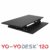 Yo-Yo DESK 120 (Schwarz) | Stehschreibtisch Erweiterung - TÜV Rheinland geprüft - Bürotisch höhenverstellbar (120 cm breit) Stehpult für Ihren ergonomischen Steharbeitsplatz - 8